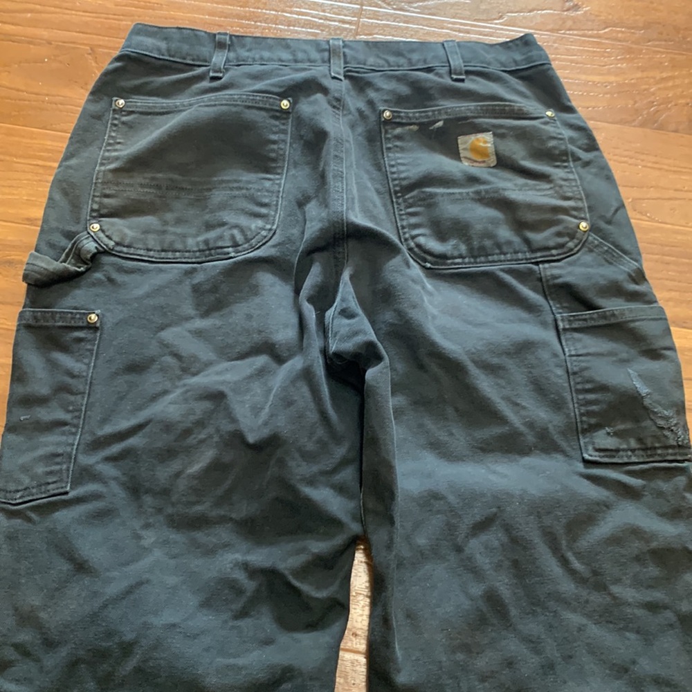Vintage Carhartt Double Knee Utility Work Pants - Picture 10 of 11